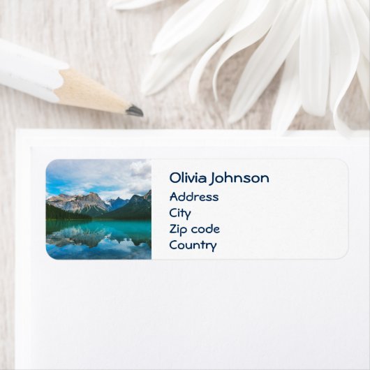 Die Berge und das blaue Wasser (Insitu)