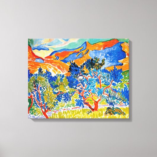 Die Berge von Collioure | Andre Derain | Leinwanddruck (Vorderseite)