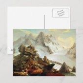 Die Berge von Lauteraar, 1776 Postkarte (Vorne/Hinten)