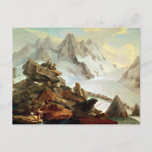Die Berge von Lauteraar, 1776 Postkarte (Vorderseite)