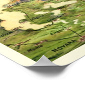 Die Berge von Mailand Print Poster (Ecke)