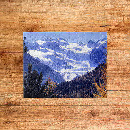 Die Berge von Matterhorn im Herbst Puzzle