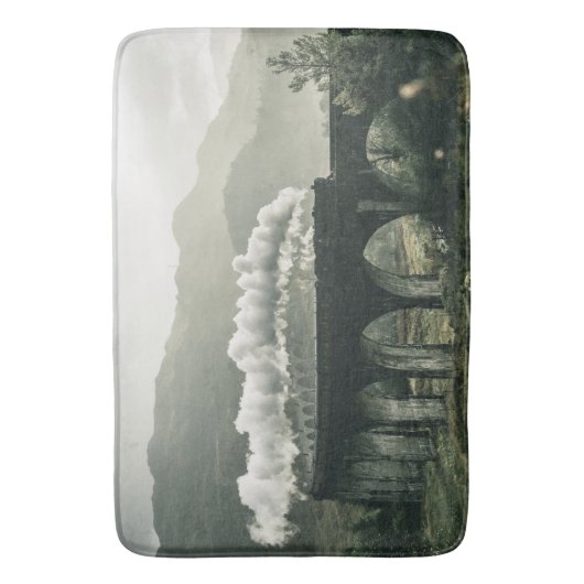 Die Bergkette Badematte (Vorderseite Vertikal)