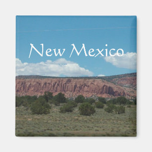 Die Berglandschaft von New Mexico. Magnet