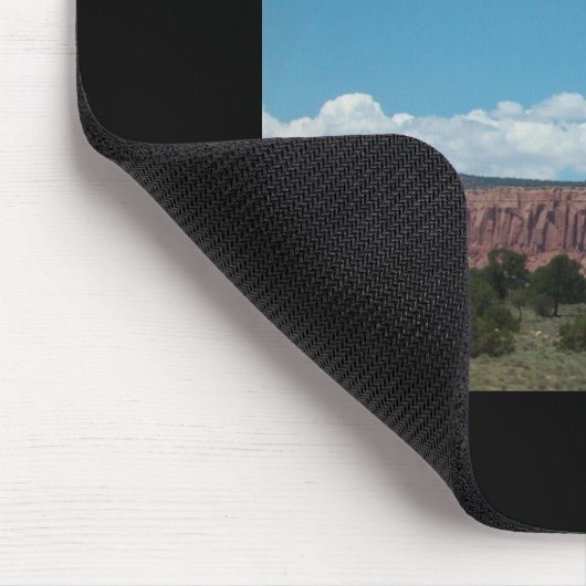 Die Berglandschaft von New Mexico. Mousepad (Ecke)