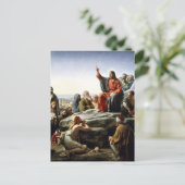 Die Bergpredigt von Carl Bloch Postkarte (Stehend Vorderseite)