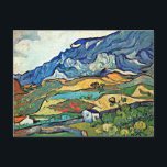 Die Bergwelt der Alpen von Van Gogh Postkarte<br><div class="desc">Alpilles Berglandschaft,  schöne Kunst von Vincent van Gogh</div>