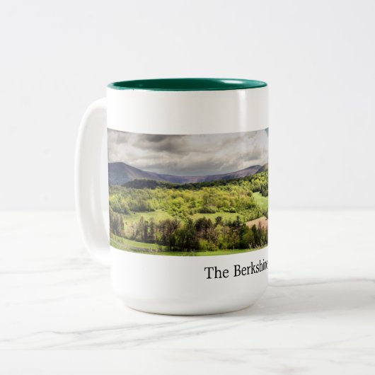 Die Berkshires Kaffee-Tasse Zweifarbige Tasse (Vorderseite Links)