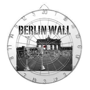 Die Berliner Mauer Deutschland 1989 - Pro-Foto Dartscheibe
