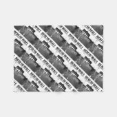 Die Berliner Mauer Deutschland 1989 - Pro-Foto Fleecedecke (Vorderseite (Horizontal))