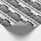 Die Berliner Mauer Deutschland 1989 - Pro-Foto Geschenkpapier (Ecke)