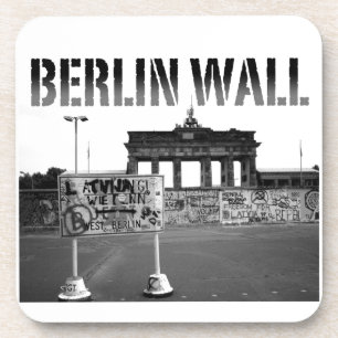 Die Berliner Mauer Deutschland 1989 - Pro-Foto Getränkeuntersetzer