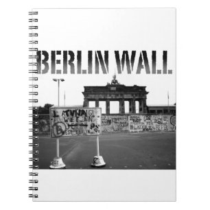 Die Berliner Mauer Deutschland 1989 - Pro-Foto Notizblock