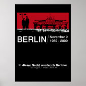Die Berliner Mauer Poster (Vorne)