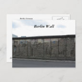 Die Berliner Mauer Postkarte (Vorne/Hinten)