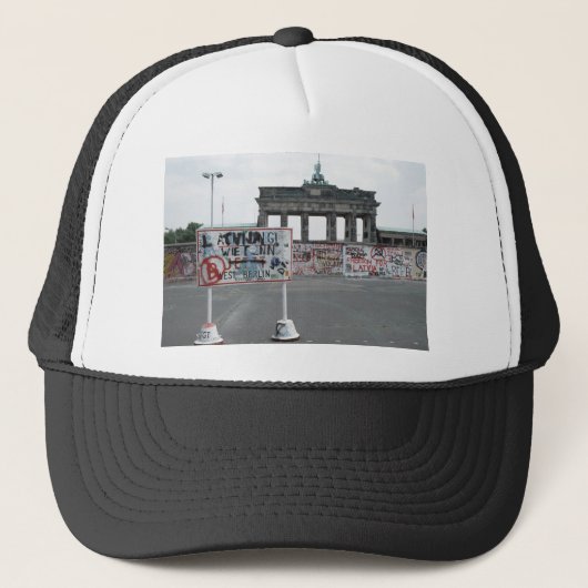 Die Berliner Mauer Truckerkappe (Vorderseite)