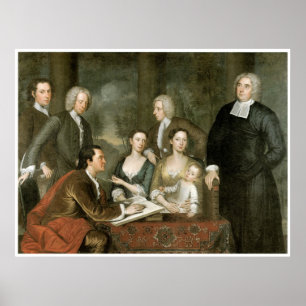 Die Bermuda-Gruppe - Dekan George Berkeley u. Poster