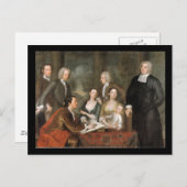 Die Bermuda-Gruppe von John Smibert Postkarte (Vorne/Hinten)