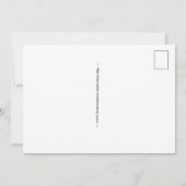 Die Bermuda-Inseln 5x7 große Postkarte (Rückseite)