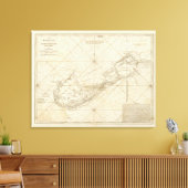 Die Bermudas oder die Sommerinseln Leinwanddruck (Insitu (Wohnzimmer))