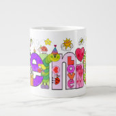 Die Bernice-Tasse Jumbo-Tasse (Vorderseite)