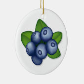 Die Berry Best Blueberry Keramik Ornament (Rechts)