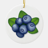 Die Berry Best Blueberry Keramik Ornament (Vorne)