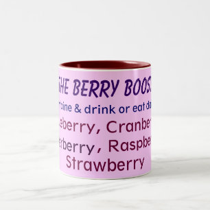 Die Berry-Boost-Tasse Zweifarbige Tasse