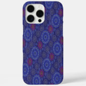 Die Berry Floral Rainy Scatter Fasern Case-Mate iPhone Hülle (Rückseite)