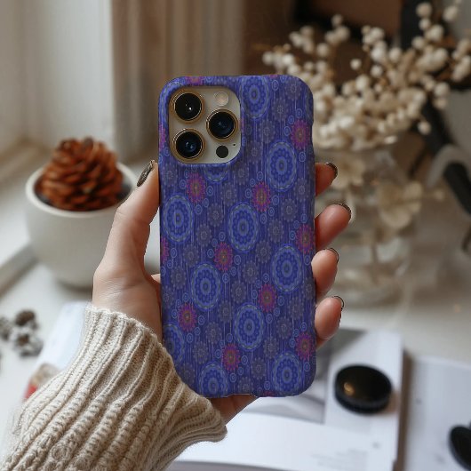 Die Berry Floral Rainy Scatter Fasern Case-Mate iPhone Hülle