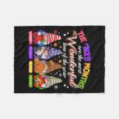 Die Bers Monate sind die schönste Zeit der Fleecedecke (Vorderseite (Horizontal))