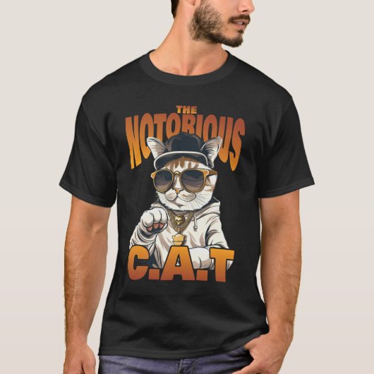 Die berüchtigte Katze T-Shirt (Vorderseite)