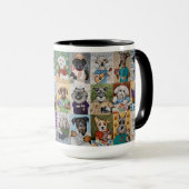 Die Berufliche Hunde-Tasse Tasse (VorderseiteRechts)