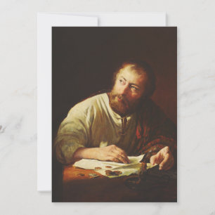 Die Berufung des Apostels Matthäus Feiertagskarte
