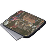 Die Berufung von St Matthew Laptopschutzhülle (Vorne Knopf)