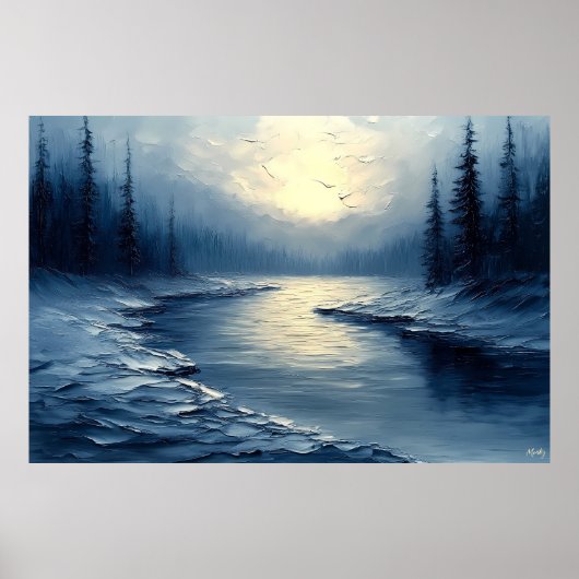 Die beruhigende Erinnerung an das Licht an einer r Poster (Vorne)