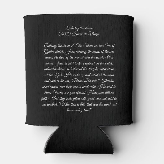 Die Beruhigung des Meeres Dosenkühler (Rückseite)