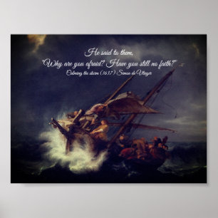 Die Beruhigung des Meeres Poster