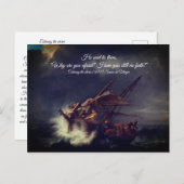 Die Beruhigung des Meeres Postkarte (Vorne/Hinten)