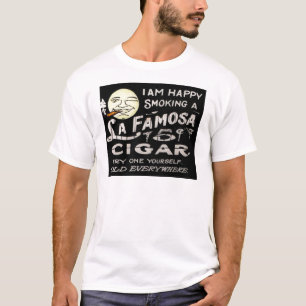 Die berühmte 5-Cent-Zigarre Vintage-Magisches-Late T-Shirt