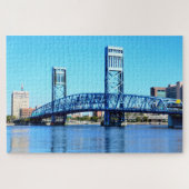 Die berühmte Blaue Brücke Puzzle (Horizontal)