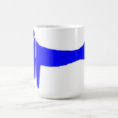 Die berühmte Blue Dog-Dackel Kaffeetasse (Mittel)