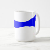 Die berühmte Blue Dog-Dackel Kaffeetasse (VorderseiteRechts)