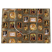Die berühmte Gerahmte Kunst der Renaissance Große Geschenktüte (Vorderseite)