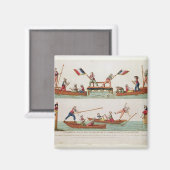 Die berühmte Joust zwischen den Lancers Magnet (Vorderseite/Rückseite)