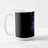Die berühmte Mandelbrot-Ananas Kaffeetasse (Links)