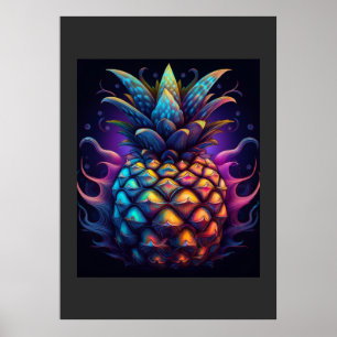 Die berühmte Mandelbrot-Ananas Poster