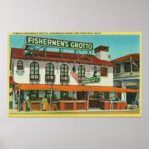 Die berühmten Grotte Gbd des Fischers Poster