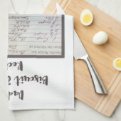 Die berühmten Kekse des Vaters u. Geschirrtuch (Viertel Falte)