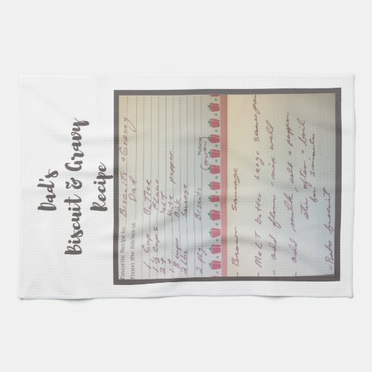 Die berühmten Kekse des Vaters u. Geschirrtuch (Horizontal)